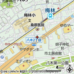 ケンタッキーフライドチキン広島八木店周辺の地図