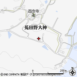 奈良県宇陀市菟田野大神206周辺の地図