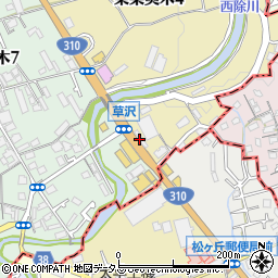 琴彩 狭山店周辺の地図