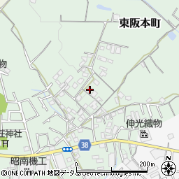 大阪府和泉市東阪本町299-2周辺の地図