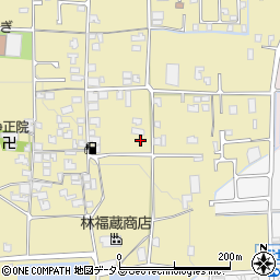 奈良県葛城市林堂周辺の地図
