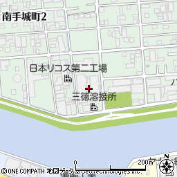 日本リコス周辺の地図