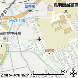 三重県鳥羽市屋内町2周辺の地図
