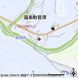 広島県広島市佐伯区湯来町大字菅澤743周辺の地図