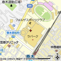 鳥貴族 ラパーク岸和田店周辺の地図