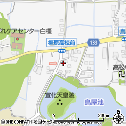 奈良県橿原市鳥屋町31周辺の地図