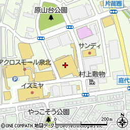 ケーヨーデイツー泉北原山台店周辺の地図