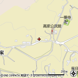 奈良県桜井市高家514周辺の地図