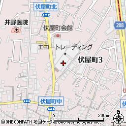 大阪府和泉市伏屋町3丁目24-3周辺の地図