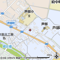 大阪府和泉市芦部町127周辺の地図