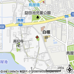 鳥坂神社周辺の地図