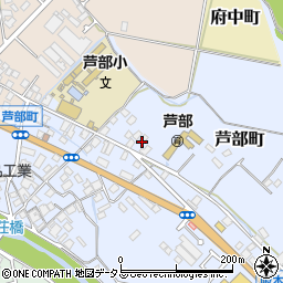 大阪府和泉市芦部町248周辺の地図