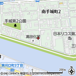 高田化学株式会社　福山支店周辺の地図