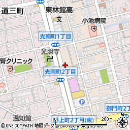 トヨタレンタリース広島福山南店周辺の地図