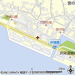 山陽海運株式会社　海図周辺の地図