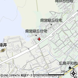 県営緑ケ丘住宅７号棟周辺の地図