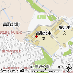 広島市立高取北中学校周辺の地図