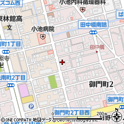 宮地通商株式会社福山営業所周辺の地図