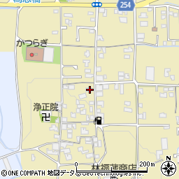 奈良県葛城市林堂284周辺の地図