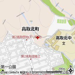 広島県広島市安佐南区高取北町周辺の地図