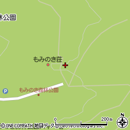 広島県立もみのき森林公園　体育館周辺の地図