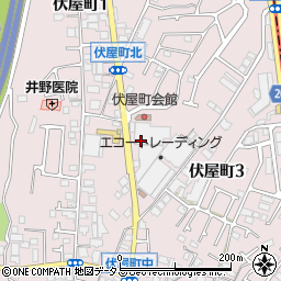 大阪府和泉市伏屋町3丁目24-32周辺の地図