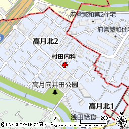村田内科周辺の地図