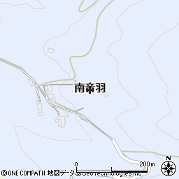 奈良県桜井市南音羽周辺の地図
