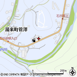 広島県広島市佐伯区湯来町大字菅澤760-4周辺の地図
