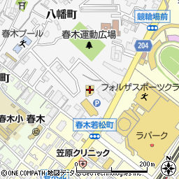 コーナンＰＲＯ　ＷＯＲＫ＆ＴＯＯＬ岸和田競輪場前店周辺の地図