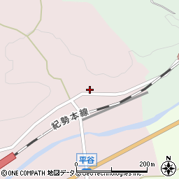 三重県多気郡多気町平谷1340周辺の地図