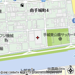 福山パークレーン貸展示場周辺の地図