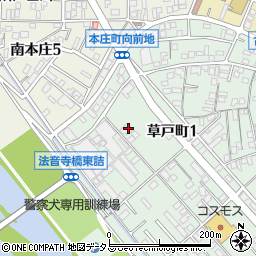 藤井自動車鈑金塗装工場周辺の地図