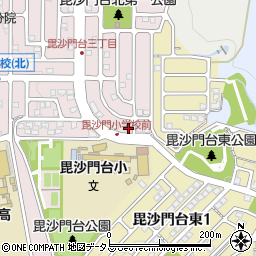 はまだ　小学校前店周辺の地図