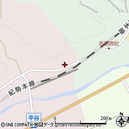 三重県多気郡多気町平谷1350周辺の地図