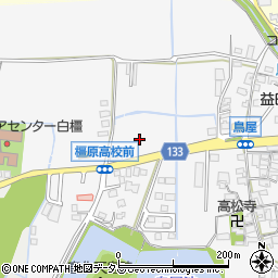 奈良県橿原市鳥屋町5周辺の地図