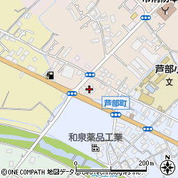 大阪府和泉市一条院町95周辺の地図