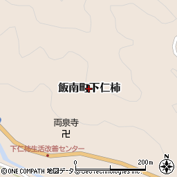 三重県松阪市飯南町下仁柿周辺の地図