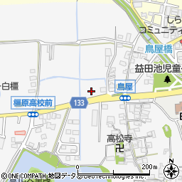 奈良県橿原市鳥屋町6周辺の地図