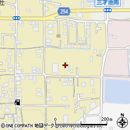 奈良県葛城市林堂56周辺の地図