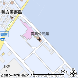 浅口市役所　教育委員会寄島分室周辺の地図