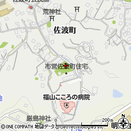 佐波公園周辺の地図