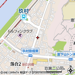 新玖駅前周辺の地図