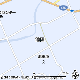 香川県小豆郡小豆島町池田周辺の地図