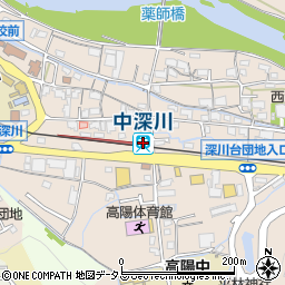 広島県広島市安佐北区周辺の地図