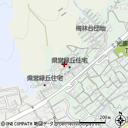 県営緑ケ丘住宅５号棟周辺の地図