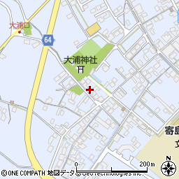 岡山県浅口市寄島町7752-1周辺の地図