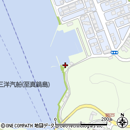 岡山県笠岡市横島1650周辺の地図