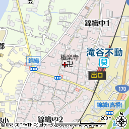 富田林市立公民館・集会場錦織老人いこいの家周辺の地図