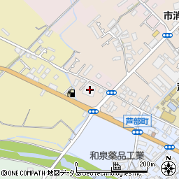 大阪府和泉市一条院町92周辺の地図